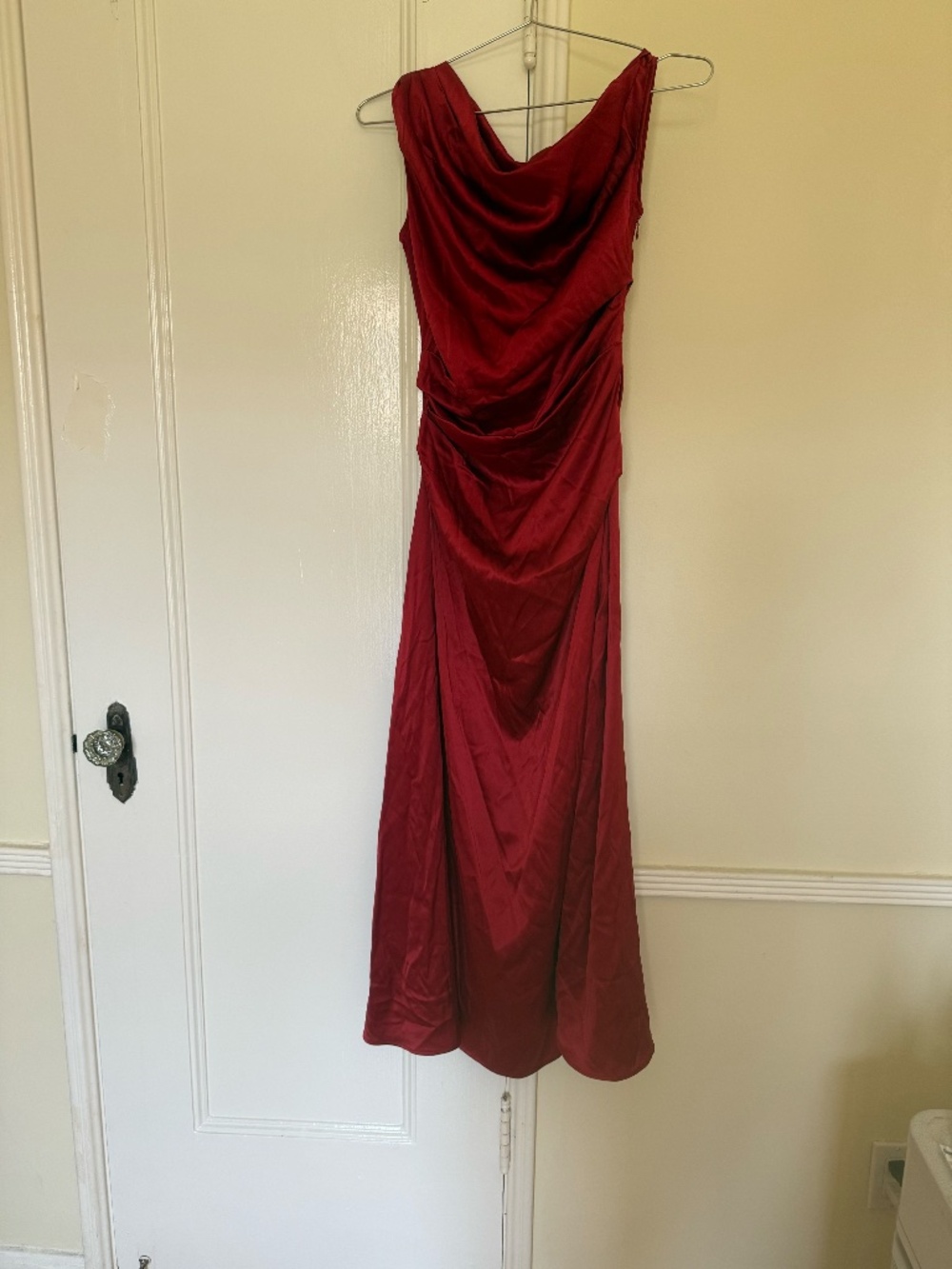 NEW STAUD phare silk maxi dress